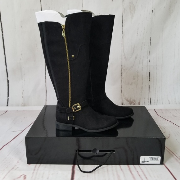 G by Guess Shoes - G BY GUESS Harson Wide-Calf Tall Riding Boots
